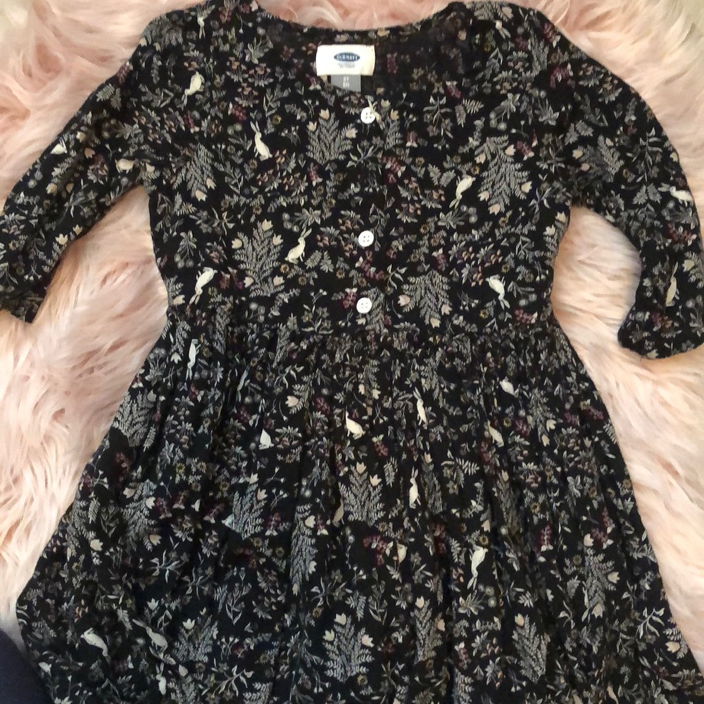 Old navy Bunny forest fit and flare dress